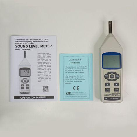 Lutron SL-4033SD เครื่องวัดเสียง Class 1-photo5