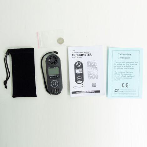 Lutron SP-82AT เครื่องวัดความเร็วลม 3in1-photo2