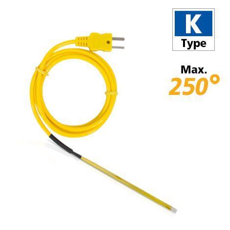 Rixen SPK-01 โพรบวัดอุณหภูมิแบบอ่อน เซนเซอร์งอได้ Max. 250℃ (Type K)-photo0