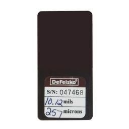 DeFelsko STD-CS10 Certified Plastic Shims For Coating Thickness | 250 micron-small-photo0