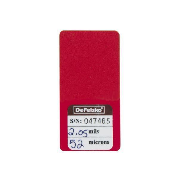 DeFelsko STD-CS2 Certified Plastic Shims For Coating Thickness | 50 Micron-photo0