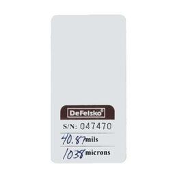 DeFelsko STD-CS40 Certified Plastic Shims For Coating Thickness | 1000 Micron-small-photo0