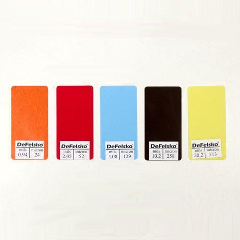 DeFelsko STD-SHIMS Non-Certified Plastic Shims Set-photo0