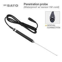 SK Sato SWPII-04M โพรบวัดอุณหภูมิปลายแหลม (Pointed end-Waterproof) | Cable 1m-small-photo0