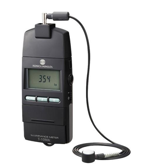Konica Minolta T-10MA-C llluminance Meter with Certificater-photo0