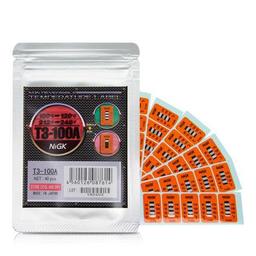 NiGK รุ่น T3-100A แถบวัดอุณหภูมิแบบ Irreversible (3 Point) | (100 to 120℃)-small-photo0