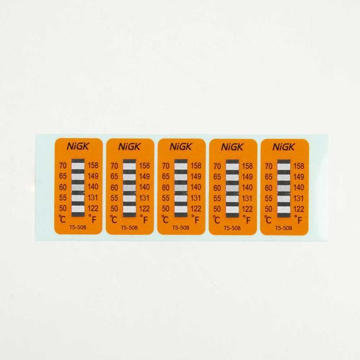 NiGK รุ่น T5-50B แถบวัดอุณหภูมิแบบ Irreversible (5 Point) | (50 to 70℃)-photo2