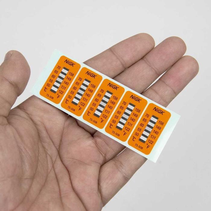 NiGK รุ่น T5-50B แถบวัดอุณหภูมิแบบ Irreversible (5 Point) | (50 to 70℃)-photo3