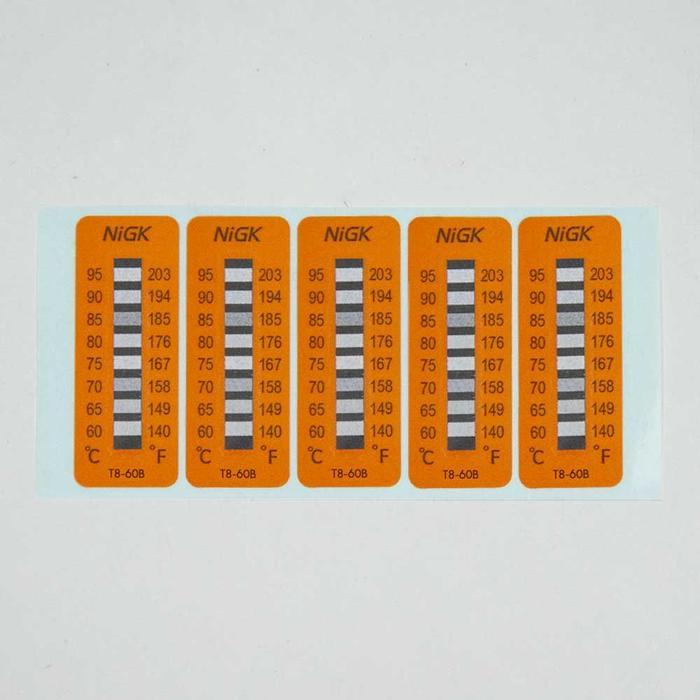 NiGK รุ่น T8-60B แถบวัดอุณหภูมิแบบ Irreversible (8 Point) | (60 to 95℃)-photo1