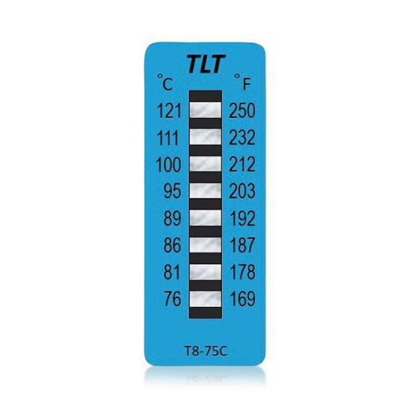 NIGK T8-75C แถบวัดอุณหภูมิแบบ 8 ระดับ │10pcs/case-photo0