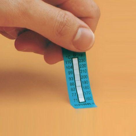THERMAX 6-5 แถบวัดอุณหภูมิแบบ 6 ระดับ (10 label | pack)-photo1