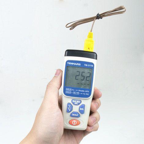 Tenmars TM-311N เครื่องวัดอุณหภูมิ Type K (Single)-photo3