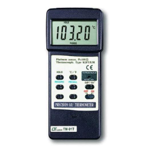 Lutron TM-917 เครื่องวัดอุณหภูมิ 1 ช่อง Precision Thermometer-photo0