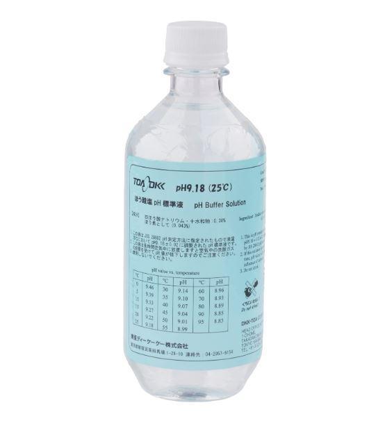 TOA-DKK pH 9.18 น้ำยาพีเอชบัพเฟอร์  (500 ml.) | pH9.18 Buffer solution with Certificate-photo0