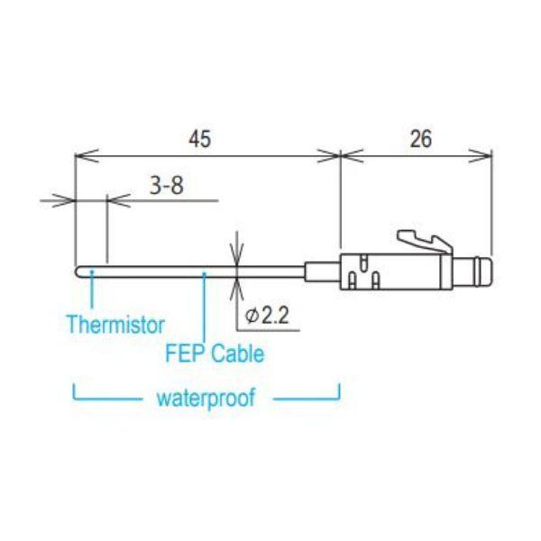 TND TR-5101 Fluoropolymer Coated Sensor-photo1