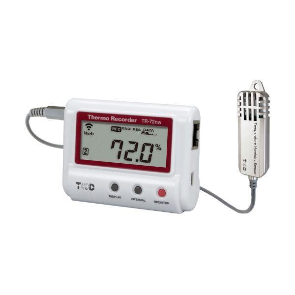 TND TR-72nw-S เครื่องบันทึกอุณหภูมิและความชื้น -25 to 70°C Humidity: 0 to 99%RH-photo2