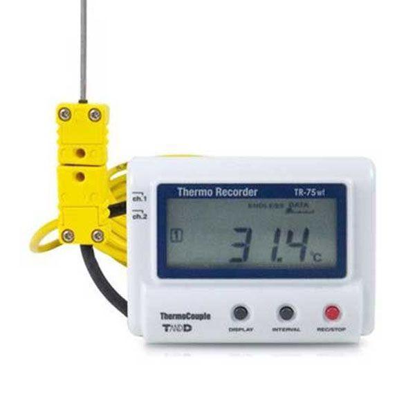 T&D TR-75wf เครื่องบันทึกอุณหภูมิ 16,000 ข้อมูล (K, J, T, E, S, R) | Cloud Network-photo1