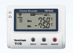 T&D TR75A2 เครื่องบันทึกอุณหภูมิ 2 Ch (Temperature Data Logger) | Cloud Network-small-photo0