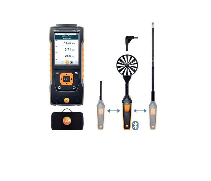 testo 440 delta P Air Flow ComboKit 2 with Bluetooth-photo0