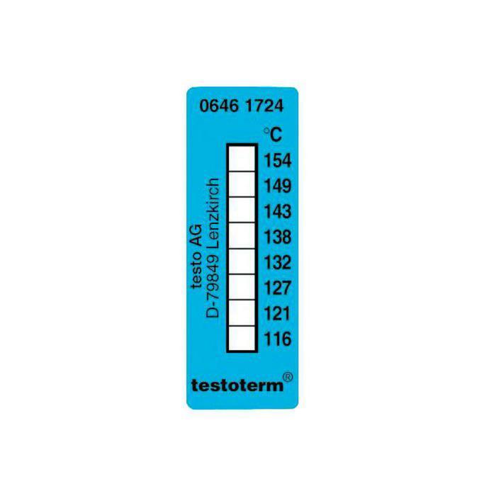 Testoterm แถบวัดอุณหภูมิ  0646 1724 (10pc/pack)-photo0