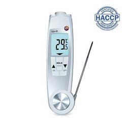 Testo-104-IR เครื่องวัดอุณหภูมิอาหาร 2in1 HACCP (IP65) | Max.250°C-small-photo0