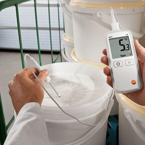 Testo 108 เครื่องวัดอุณหภูมิอาหาร HACCP (IP67) | Max.300°C-photo2