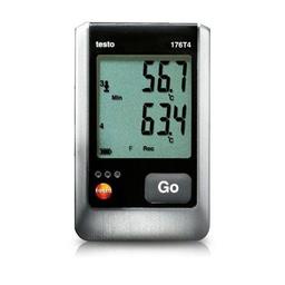 TESTO 176-T4 เครื่องบันทึกอุณหภูมิ 2,000,000 ข้อมูล (4 Channels) | IP65-small-photo0