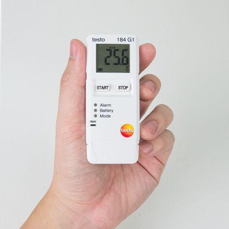 Testo-184-G1 เครื่องบันทึกอุณหภูมิ, ความชื้น และแรงกระแทก-photo1