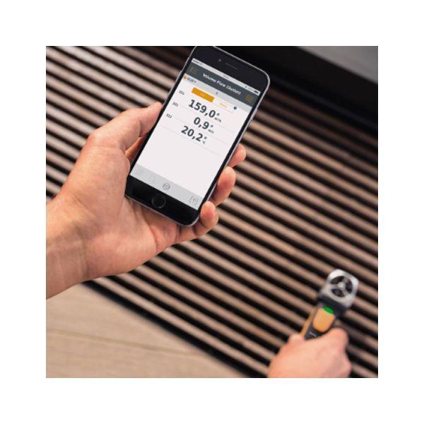 Testo-410i เครื่องวัดความเร็วลมแบบใบพัด (Wireless Probes)-photo1