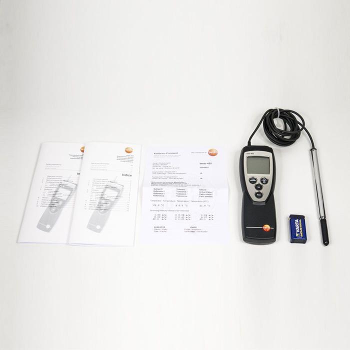 Testo 425 เครื่องวัดความเร็วลมแบบ Hot Wire-photo5