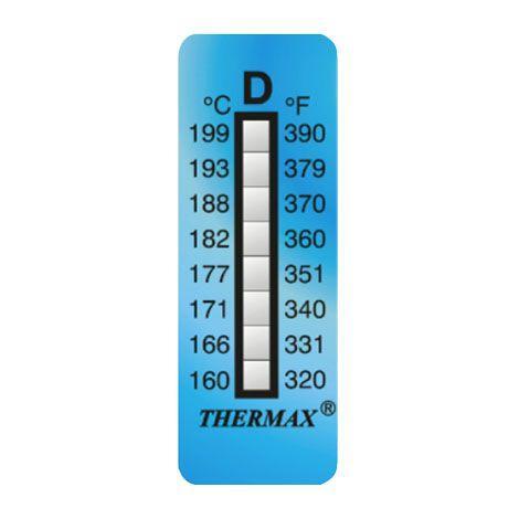 THERMAX 8D แถบวัดอุณหภูมิแบบ 8 ระดับ (10 Label | Pack)-photo0