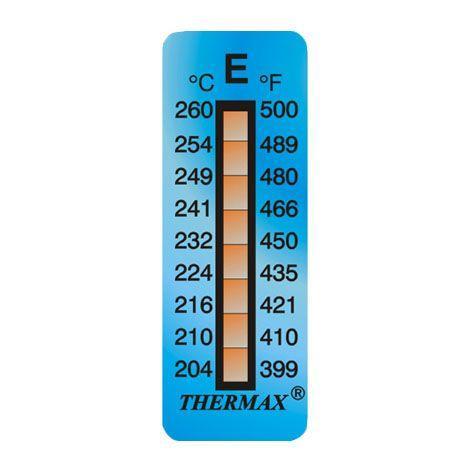 THERMAX 8E แถบวัดอุณหภูมิแบบ 8 ระดับ (10 Label | Pack)-photo0