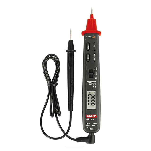 UNI-T รุ่น UT118A มัลติมิเตอร์แบบปากกา | Max.ACV/DCV 300V-photo0
