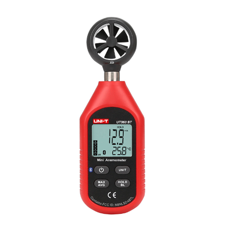 UNI-T UT363 เครื่องวัดความเร็วลมแบบใบพัด-photo0
