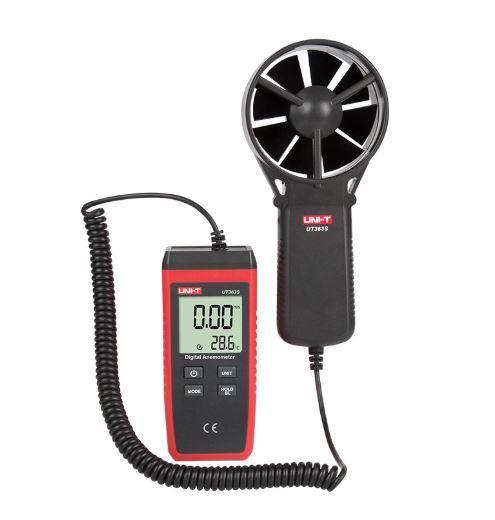 UNI-T UT363S เครื่องวัดความเร็วลมและอุณหภูมิ Digital Anemometer-photo0