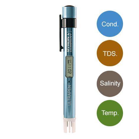 Myron Ultrapen-PT1 ปากกาวัดค่าการนำไฟฟ้าในน้ำ (Conductivity/ TDS./ Salinity/ Temp.)-photo0
