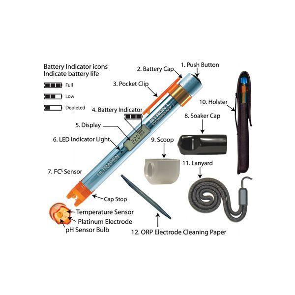 Myron Ultrapen-PT4 ปากกาวัดค่าคลอรีนอิสระ Free Available Chlorine (FCE)-photo4