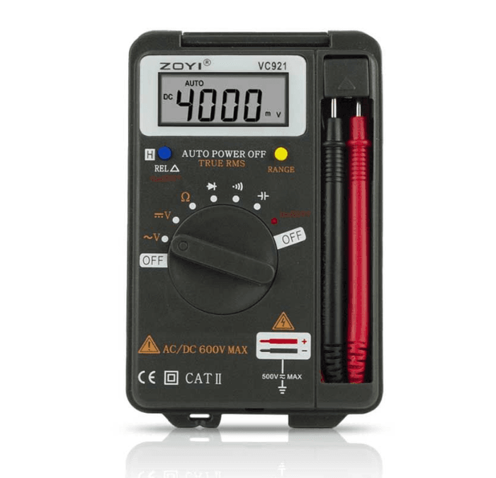ZOYI VC921 ดิจิตอลมัลติมิตเตอร์แบบพกพา (True RMS)-photo0