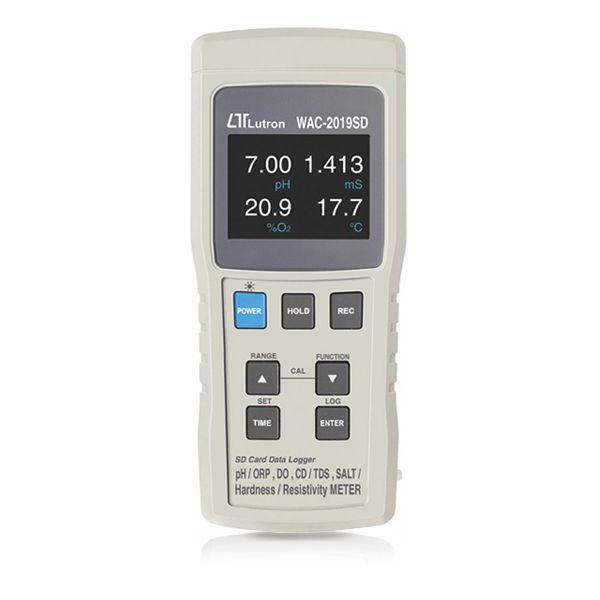 Lutron WAC-2019SD เครื่องวัดคุณภาพน้ำ 9in1│SD Card Real Time Data Recorder-photo1