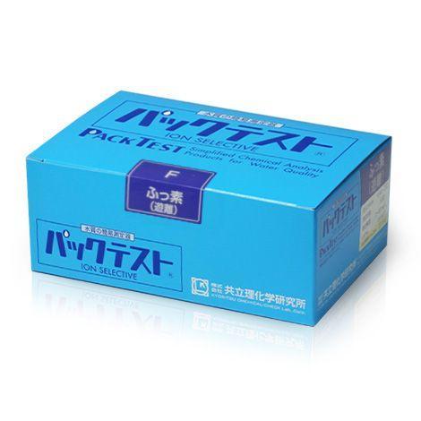 Kyoritsu Packtest WAK-F ชุดทดสอบคุณภาพน้ำค่าฟลูออไรด์ (Fluoride)-photo0
