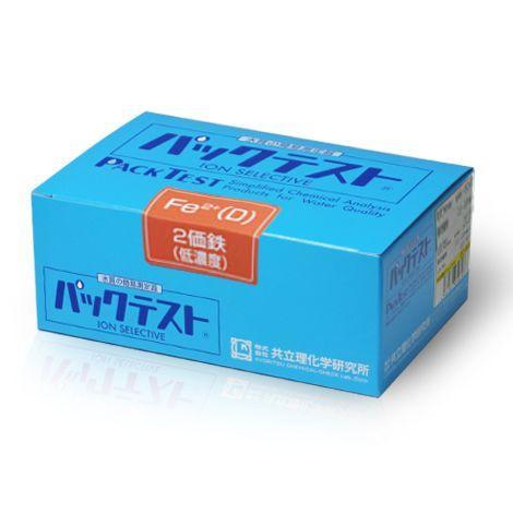 Kyoritsu Packtest WAK-Fe2+(D) ชุดทดสอบคุณภาพน้ำค่า Iron (Divalent) Low Range-photo0