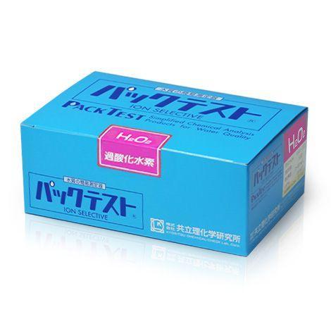 Kyoritsu Packtest WAK-H2O2 ชุดทดสอบคุณภาพน้ำค่าไฮโดรเจนเปอร์ออกไซด์ (Hydrogen Peroxide)-photo0