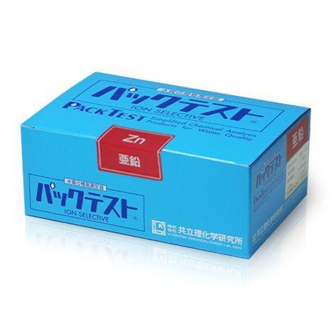 Kyoritsu Packtest WAK-Zn ชุดทดสอบคุณภาพน้ำค่าสังกะสี (Zinc)-photo0