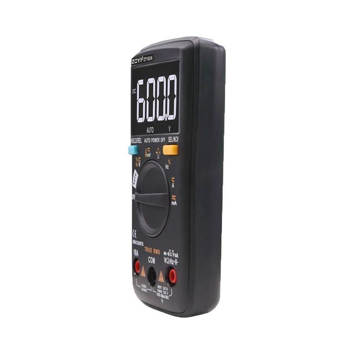 ZOYI ZT-102A ดิจิตอลมัลติมิตเตอร์แบบพกพา (True RMS)-photo8