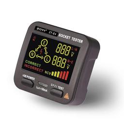 ZOYI รุ่น ZT-E4 เครื่องตรวจเช็คเต้ารับไฟฟ้า (Socket Tester)-small-photo1