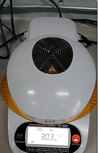 เครื่องวิเคาห์ความชื้นลูกค้าแจ้งว่าไฟความร้อนไม่ทำงาน( Heater )-photo0