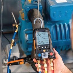 Testo-550s Basic Kit เกจวัดน้ำยาแอร์ Smart digital สำหรับงาน HVAC | Bluetooth image