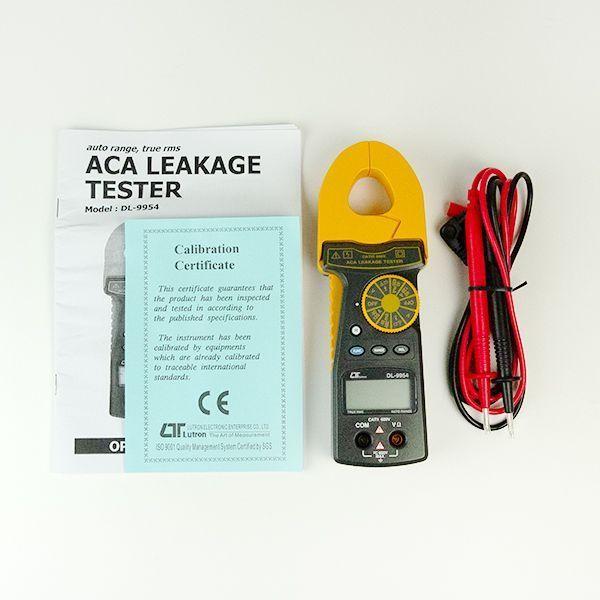 Lutron DL-9954 เครื่องวัดกระแสไฟฟ้ารั่วไหล AC 120A | AC/DC 600V (True RMS) image