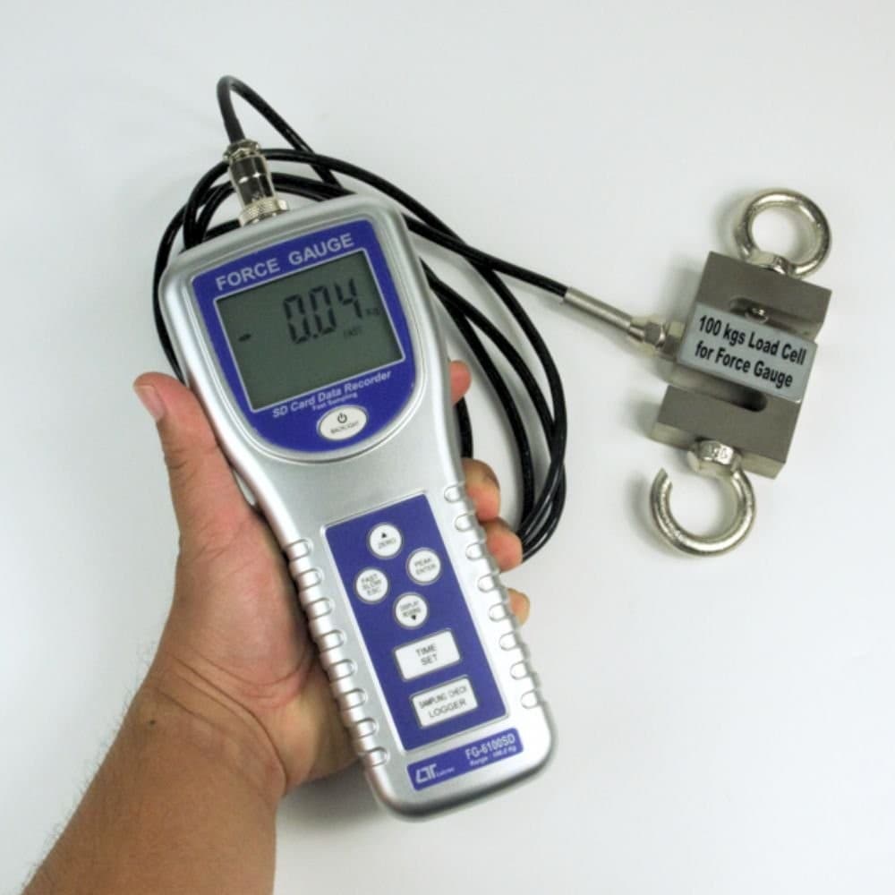 Lutron FG-6100SD เครื่องวัดแรงดึง - แรงผลักแบบพกพา (100Kg) image
