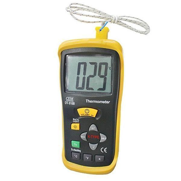 CEM DT-610B เครื่องวัดอุณหภูมิแบบดิจิตอล Digital Thermometer image